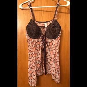 Simply sexy 2-piece nighty.